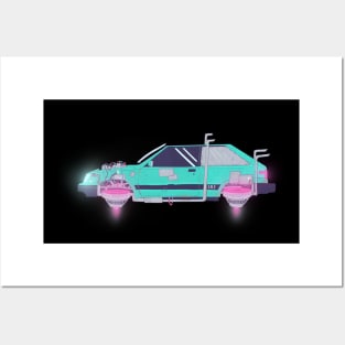 Toyota Tercel Hovercar Posters and Art